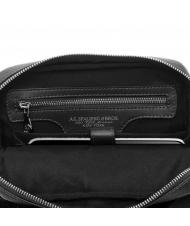SPALDING TOURIST Ledertasche Schwarz - Umh&auml;ngetaschen Herren - 5