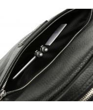 SPALDING VERMONT 13 "Laptop-Rucksack aus Leder Schwarz - PC-Rucks&auml;cke - 3