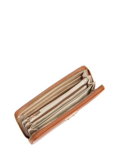 LAUREL Brieftasche mit Rei&szlig;verschluss leichter Cognac - Brieftaschen Damen