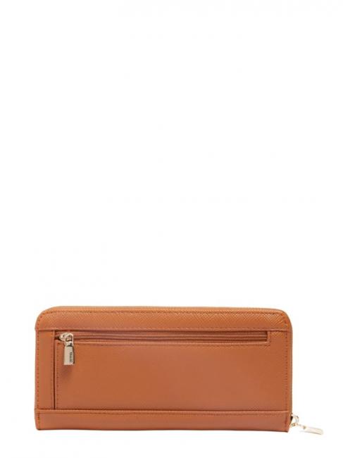 LAUREL Brieftasche mit Rei&szlig;verschluss leichter Cognac - Brieftaschen Damen