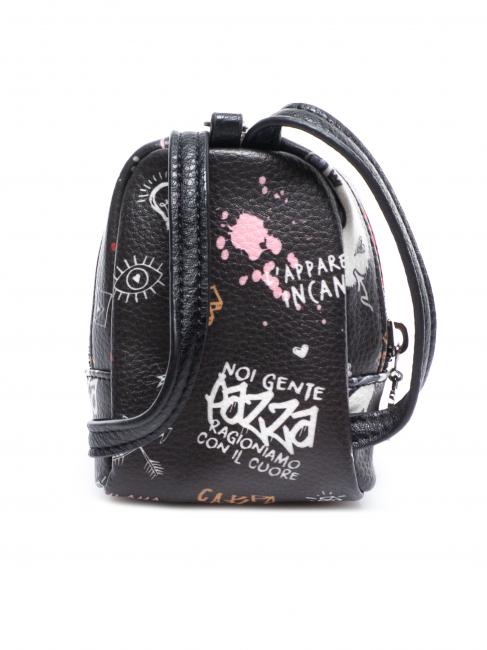 Astuccio portachiavi mini zaino  Schwarz - Schl&uuml;sselanh&auml;nger und Schl&uuml;sseletuis