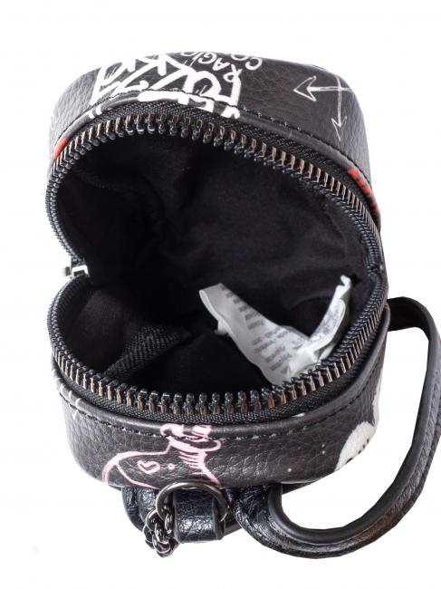 Astuccio portachiavi mini zaino  Schwarz - Schl&uuml;sselanh&auml;nger und Schl&uuml;sseletuis
