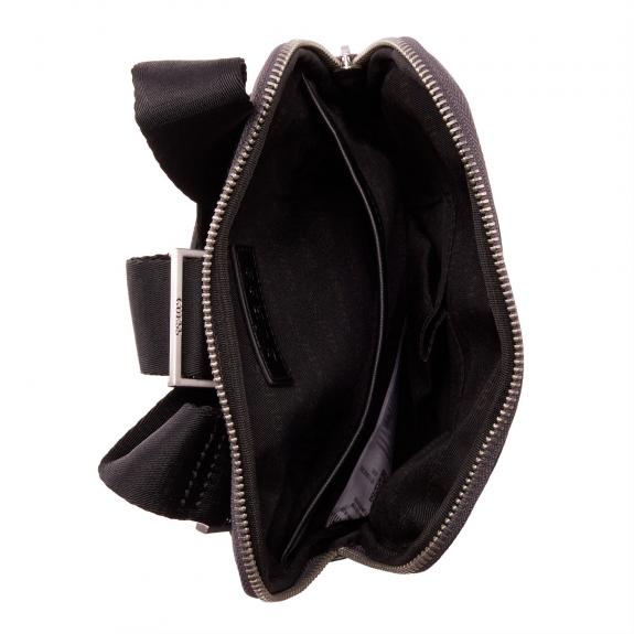 VEZZOLA Smart Flache Tasche SCHWARZ - Umhängetaschen Herren