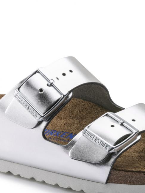 ARIZONA Sandale aus Leder silbermetallic - Damenschuhe