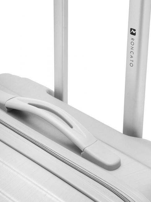 FLIGHT Großer Trolley Silber- - Harte Trolleys