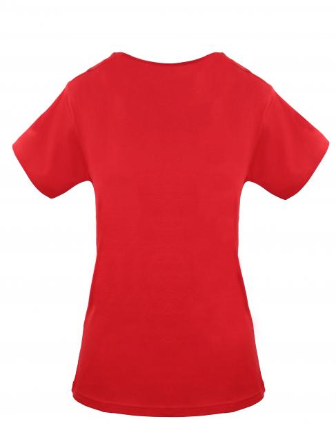 ESSENTIAL Baumwoll t-shirt rot - T-Shirts und Tops f&uuml;r Damen