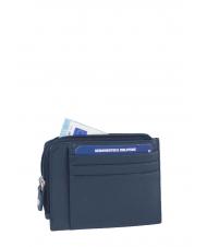 AERONAUTICA MILITARE FIGHTER Flache Brieftasche aus Leder - Brieftaschen Herren