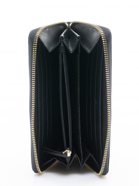 CLASSICA Brieftasche mit Reißverschluss dunkles Schwarz - Brieftaschen Damen
