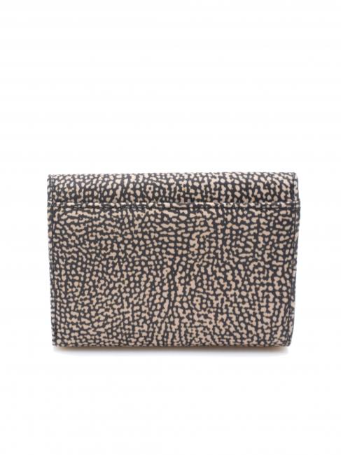 CLASSICA Mittlere Brieftasche mit Klappe OP / NATUR / SCHWARZ - Brieftaschen Damen