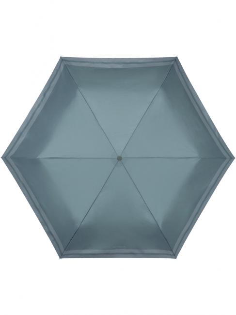 POCKET GO Kleiner Regenschirm 3-teilig, automatisches &Ouml;ffnen / Schlie&szlig;en petrolblau - Regenschirme