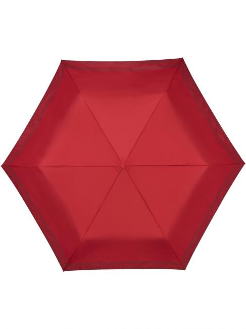 POCKET GO Kleiner Regenschirm 3-teilig, automatisches &Ouml;ffnen / Schlie&szlig;en formel rot - Regenschirme