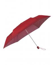 SAMSONITE POCKET GO Kleiner Regenschirm 3-teilig, automatisches &Ouml;ffnen / Schlie&szlig;en formel rot - Regenschirme - 3