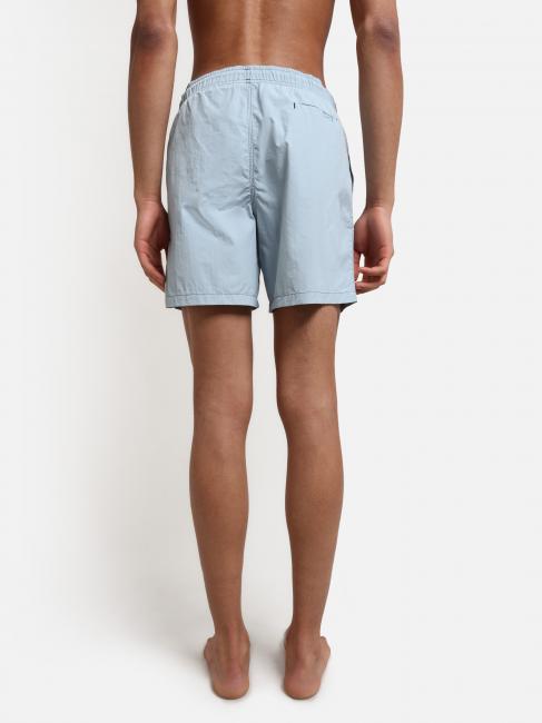 VALIS Kostüm mit Fahne blauer Nebel - Herrenbadehosen