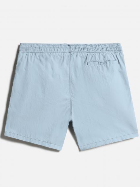 VALIS Kostüm mit Fahne blauer Nebel - Herrenbadehosen