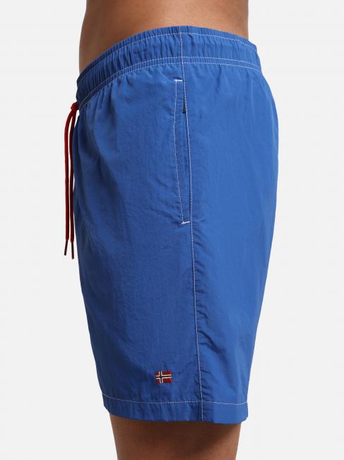 VALIS Kostüm mit Fahne Fallschirmspringer blau - Herrenbadehosen