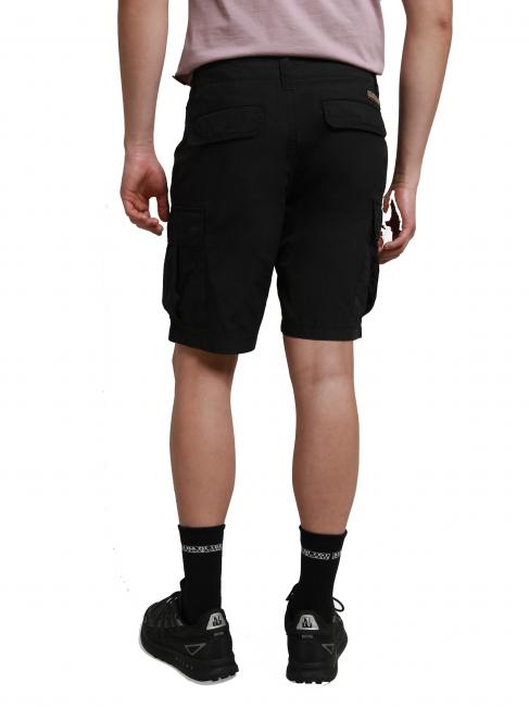 NOTO 5 Cargo-Bermudashorts aus Baumwolle schwarz 041 - Hosen Herren