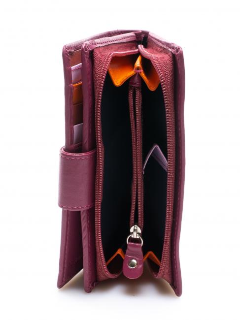 COLORFULL Geldbörse aus Leder für Damen fx - Brieftaschen Damen