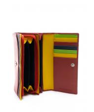 LESAC COLORFULL Ledergeldbörse mit Münzfach rs - Brieftaschen Damen - 2