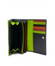 LESAC COLORFULL Ledergeldbörse mit Münzfach - Brieftaschen Damen