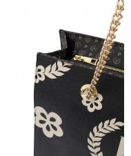 POLLINI HERITAGE Einkaufstasche mit Allover-Print Schwarz - Damentaschen - 5