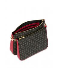 POLLINI HERITAGE Umh&auml;ngetasche mit Kette schwarzer Lack - Damentaschen - 4