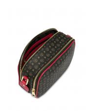 POLLINI HERITAGE Kameratasche mit Schultergurt schwarzer Lack - Damentaschen - 5