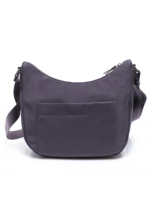 KARISSA 2.0 Kleine Hobo-Tasche mit Schultergurt &ouml;ko dunkelgrau - Damentaschen