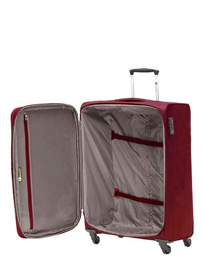 ONE WAY 3er Set Handgep&auml;ck Trolley Medium EXP, Large EXP rot - Trolleyset