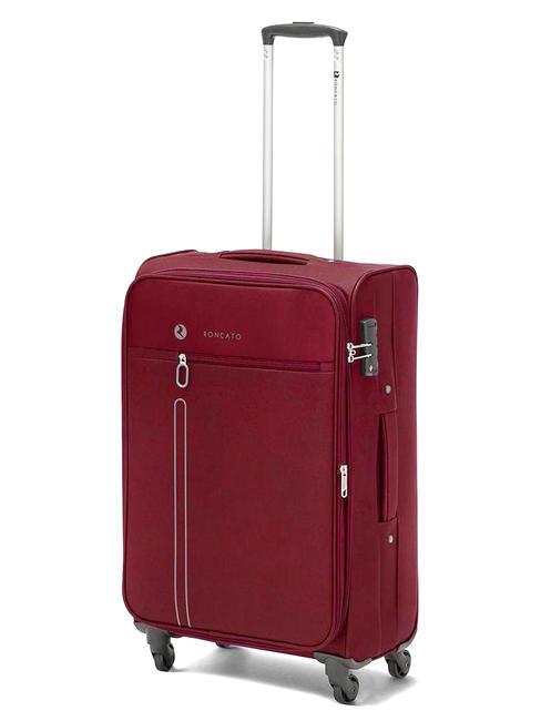 ONE WAY 3er Set Handgep&auml;ck Trolley Medium EXP, Large EXP rot - Trolleyset