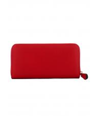 TWINSET LASERED OVAL T Gro&szlig;es Portemonnaie mit Rei&szlig;verschluss Mohn - Brieftaschen Damen - 3