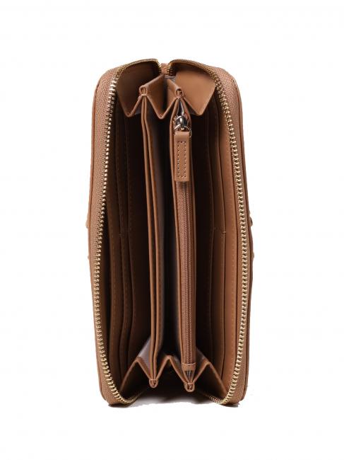 BIG STITCHING Gro&szlig;es Portemonnaie mit Rei&szlig;verschluss Kubanischer Sand - Brieftaschen Damen