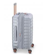 DELSEY SHADOW 5.0 Trolley mittlerer Gr&ouml;&szlig;e, erweiterbar GRAU - Harte Trolleys - 4