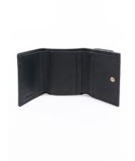 POLLINI HERITAGE Geldbörse mit Überschlag Schwarz - Brieftaschen Damen - 2