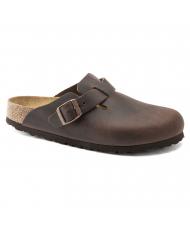 BIRKENSTOCK BOSTON Sabot-Sandale aus Leder habana - Schuhe Unisex - 3