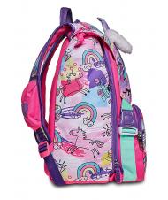 SJGANG GANG ANIMALI FANTASY SJ Erweiterbarer Rucksack SCHWARZ GESTREIFTER WALD - Rucks&auml;cke f&uuml;r Schule &amp; Freizeit - 4
