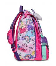 SJGANG GANG ANIMALI FANTASY SJ Erweiterbarer Rucksack SCHWARZ GESTREIFTER WALD - Rucks&auml;cke f&uuml;r Schule &amp; Freizeit - 5