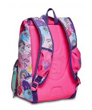 SJGANG GANG ANIMALI FANTASY SJ Erweiterbarer Rucksack SCHWARZ GESTREIFTER WALD - Rucks&auml;cke f&uuml;r Schule &amp; Freizeit - 7