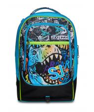 SJGANG GANG ANIMALI FLIP 3D SJ Abnehmbarer Trolley-Rucksack mit Dreifachrollen - Rucks&auml;cke mit Trolleyfunktion