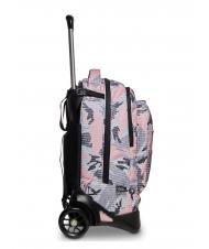 INVICTA NEW PLUG FANTASY Trolley-Rucksack mit abnehmbarem Trolley Camou-Logo rosa - Rucks&auml;cke mit Trolleyfunktion - 5