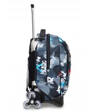 SEVEN ROCK ON BOY JACK Abnehmbarer Trolley-Rucksack mit Dreifachrollen Schwarz - PC-Rucks&auml;cke - 5