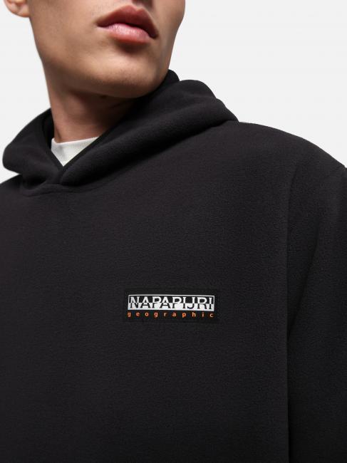 T-TRIENT H Kapuzen-Sweatshirt aus Microfleece schwarz 041 - Sweatshirts Herren