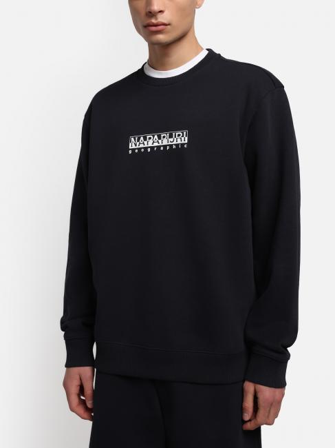 B-BOX Rundhals-Sweatshirt mit Logo blu marine - Sweatshirts Herren