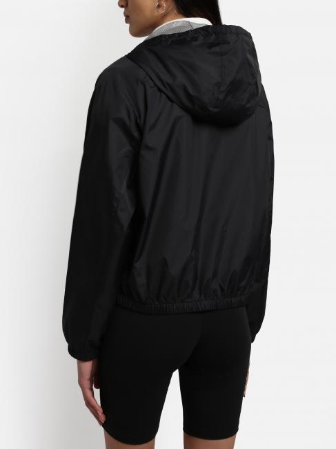 A-MORGEX W Kway-Jacke mit Kapuze schwarz 041 - Damenjacken