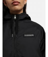 NAPAPIJRI A-MORGEX W Kway-Jacke mit Kapuze schwarz 041 - Damenjacken - 5