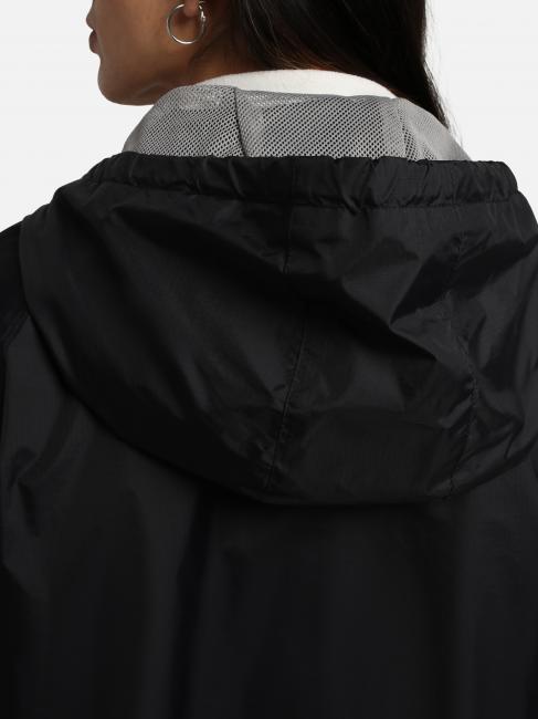 A-MORGEX W Kway-Jacke mit Kapuze schwarz 041 - Damenjacken