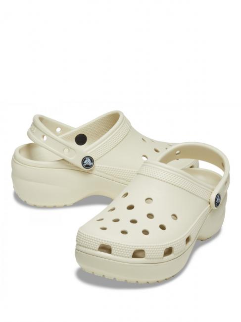 CLASSIC PLATFORM CLOG W Sabot-Sandale Knochen - Damenschuhe