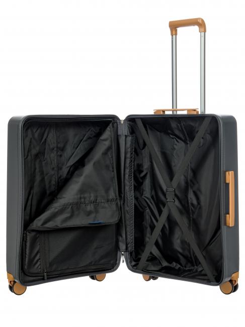RAVENNA 3 Trolley-Set: Handgep&auml;ck, mittel, gro&szlig; grau - Trolleyset