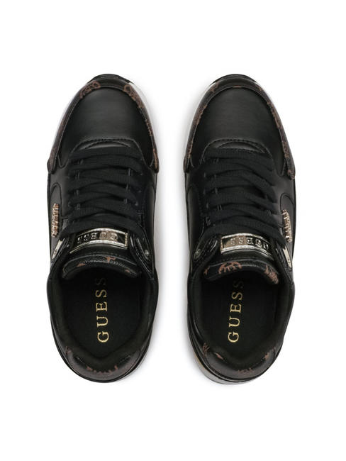 MOXEA Turnschuhe Frau SCHWARZ BRAUN - Damenschuhe