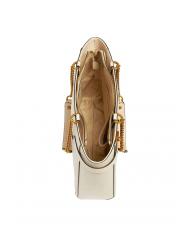 GUESS ZADIE Girlfriend Schultertasche Licht - Damentaschen - 3