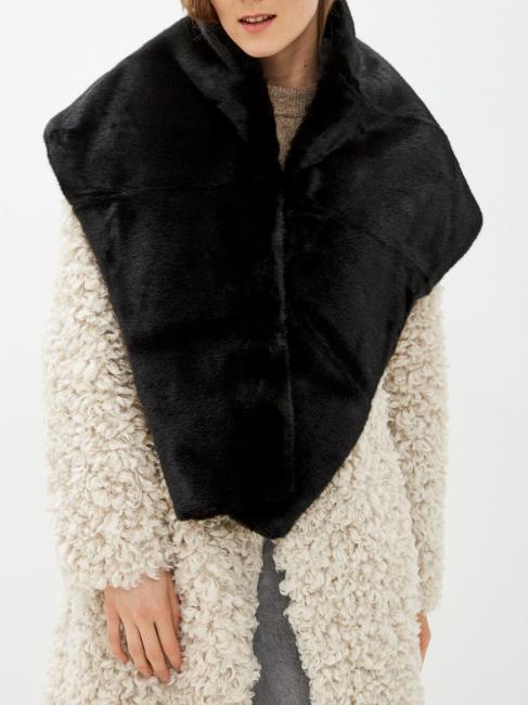 Schal poncho  SCHWARZ - Schals